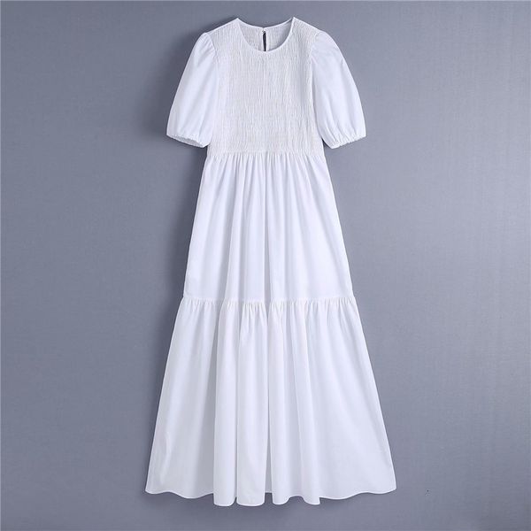 casual dresses women fashion elastic bust za white spring long female short puff sleeve o-neck high waist midi dress chic hlxa, Black;gray
casual dresses women fashion elastic bust za white spring long female short puff sleeve o-neck high waist midi dress chic hlxa, Black;gray