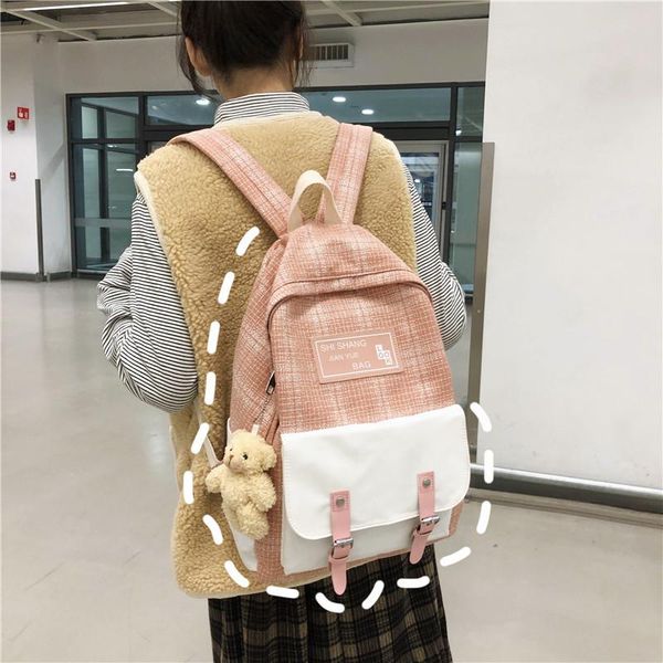 school bags 2021 fashion bag ins backpack belt female harajuku ulzzang college campus sale cute chic
school bags 2021 fashion bag ins backpack belt female harajuku ulzzang college campus sale cute chic