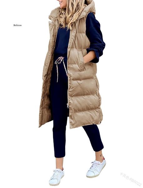 women's vests women hooded coat long vest warm cotton-padded jacket loose casual fashion sleeveless winter, Black;white
women's vests women hooded coat long vest warm cotton-padded jacket loose casual fashion sleeveless winter, Black;white
