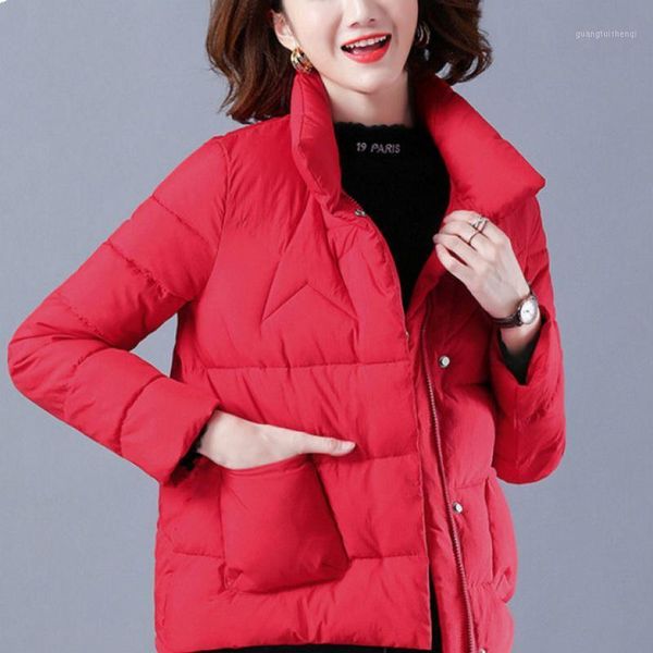 women cotton winter jacket parkas female middle-aged korean version loose coat short plus size co women's down &, Black
women cotton winter jacket parkas female middle-aged korean version loose coat short plus size co women's down &, Black