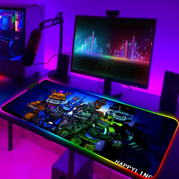 mouse pads & wrist rests pad gamer fnaf animatronics rgb mousepads gaming accessories mat with led large desk carpet
mouse pads & wrist rests pad gamer fnaf animatronics rgb mousepads gaming accessories mat with led large desk carpet