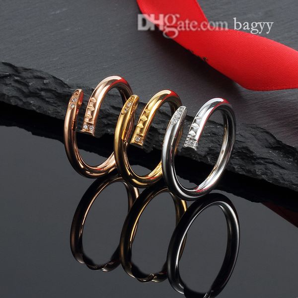 with box designer men women diamond ring love ring cartiar jewelry pendant screw party wedding couple gift fashion luxury, Silver
with box designer men women diamond ring love ring cartiar jewelry pendant screw party wedding couple gift fashion luxury, Silver