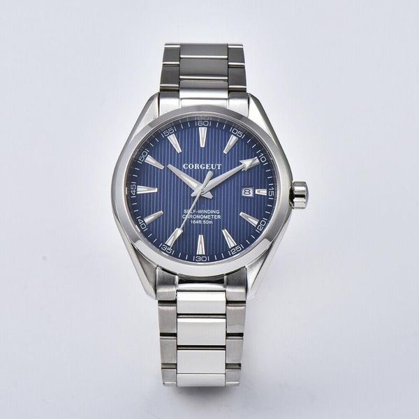 wristwatches 41mm corgeut mens watch blue dial luminous 316stainless steel nh35/ seagull / miyota automatic sapphire waterproof mechanical, Slivery;brown
wristwatches 41mm corgeut mens watch blue dial luminous 316stainless steel nh35/ seagull / miyota automatic sapphire waterproof mechanical, Slivery;brown