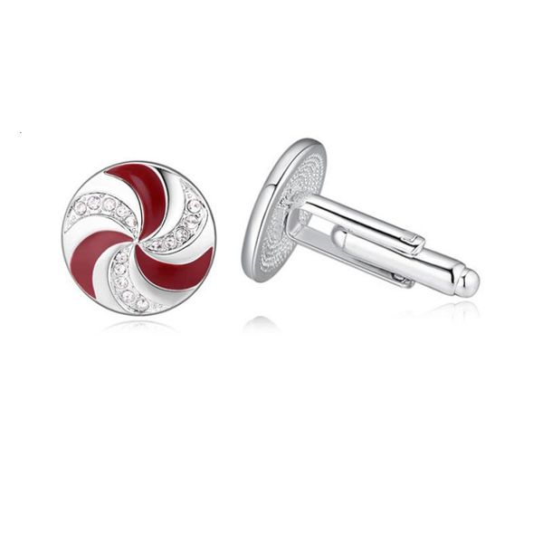 high end french business crystal rotating windmill creative oil drop contrast diamond cufflinks fashion ol clothing, Silver
high end french business crystal rotating windmill creative oil drop contrast diamond cufflinks fashion ol clothing, Silver