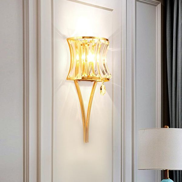 wall lamp crystal bedroom living room aisle light luxury bedside simple with switch wiring plug-in tv background
wall lamp crystal bedroom living room aisle light luxury bedside simple with switch wiring plug-in tv background