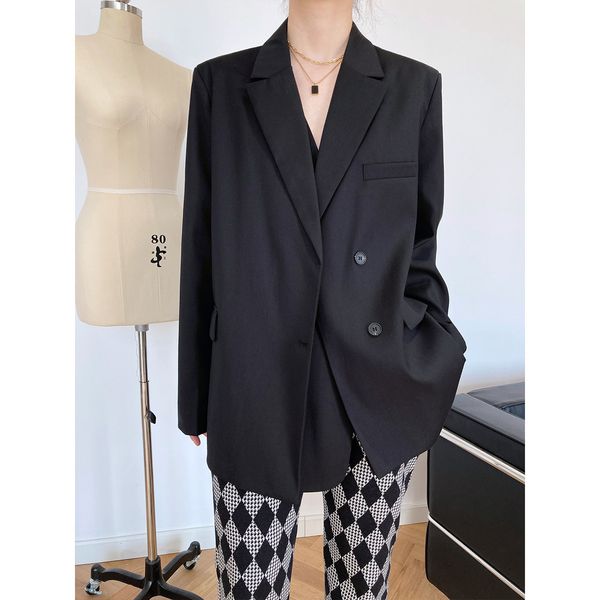 women's suits & blazers design sense loose coat women spring single breasted notched office lady korean version 0ilj, White;black
women's suits & blazers design sense loose coat women spring single breasted notched office lady korean version 0ilj, White;black