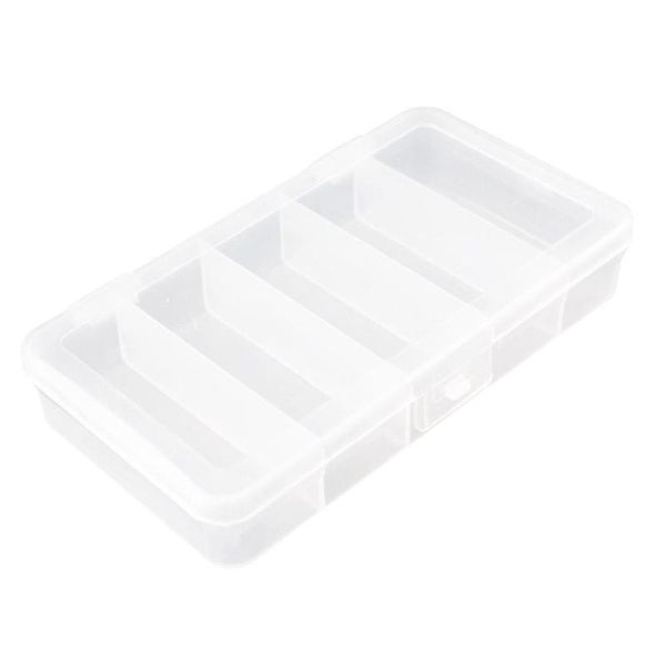 fishing accessories 5 compartments storage case box transparent bait tackle container organizer
fishing accessories 5 compartments storage case box transparent bait tackle container organizer