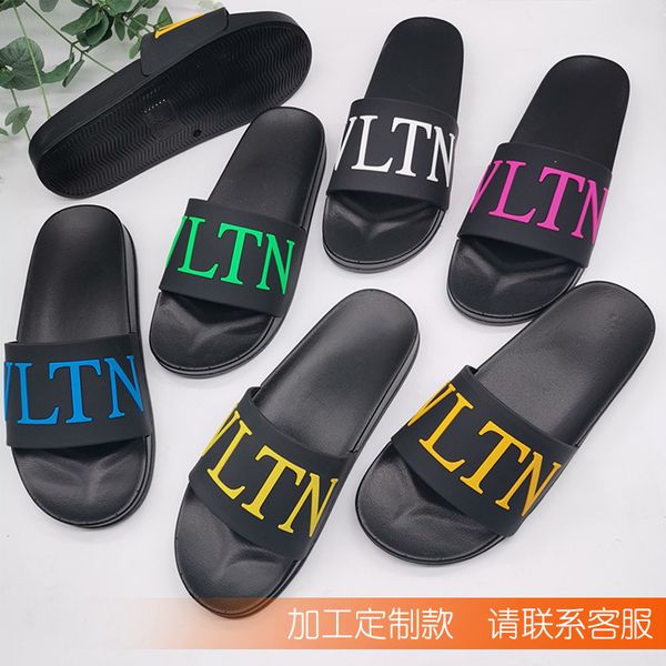 summer slippers ins women bathroom indoor cool flat bottom letter pvc blowing zlh, Black
summer slippers ins women bathroom indoor cool flat bottom letter pvc blowing zlh, Black
