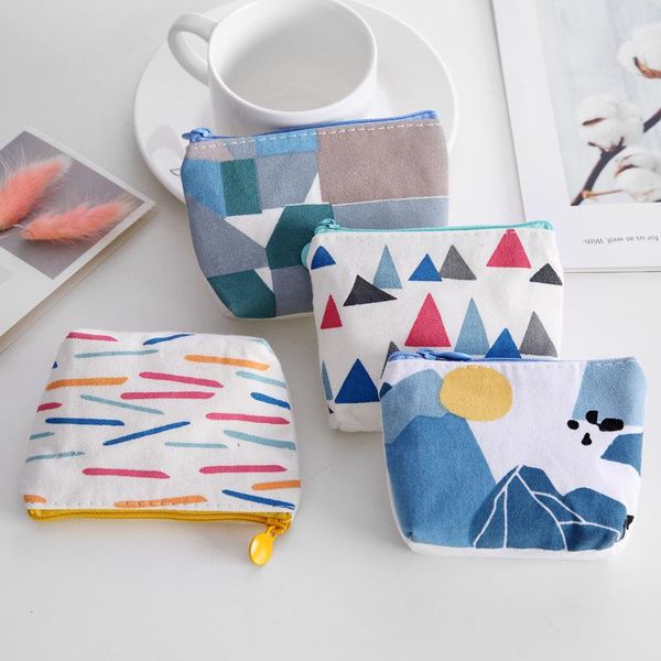 creative geometric coin purse change storage bag simple short ladies wallet fabric organizer jewelry bags
creative geometric coin purse change storage bag simple short ladies wallet fabric organizer jewelry bags