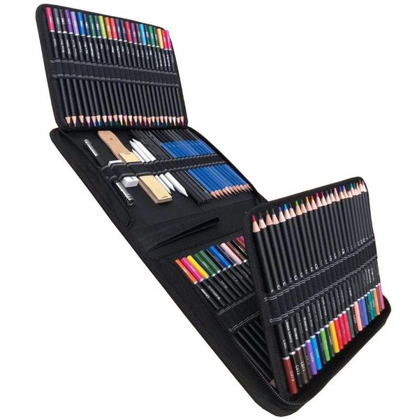 gift sets 95/144pcs color pencil sketch pencils set drawing art tool kit watercolor metallic oil for artist supplies
gift sets 95/144pcs color pencil sketch pencils set drawing art tool kit watercolor metallic oil for artist supplies