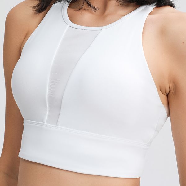 new high neck fitness sport bra back strappy yoga bra women breathable mesh gym sports bras push up athletic brassiere femme, White;red
new high neck fitness sport bra back strappy yoga bra women breathable mesh gym sports bras push up athletic brassiere femme, White;red