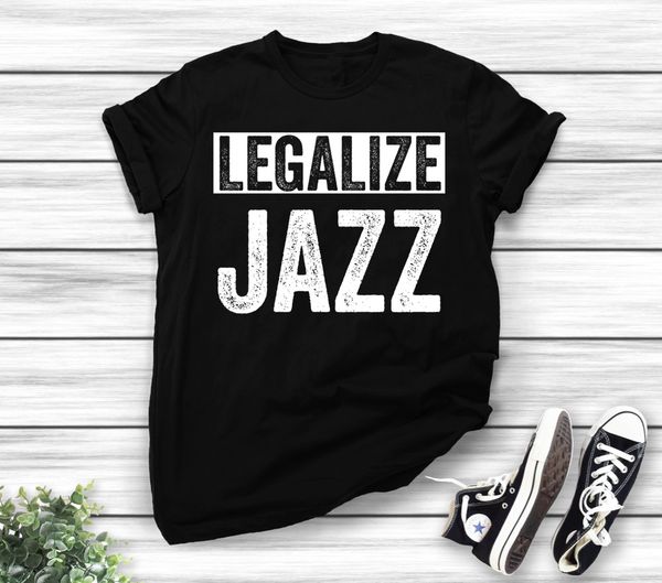 legalize jazz / funny cute jazz music musician artist saxophone clarinet trumpet, White;black
legalize jazz / funny cute jazz music musician artist saxophone clarinet trumpet, White;black