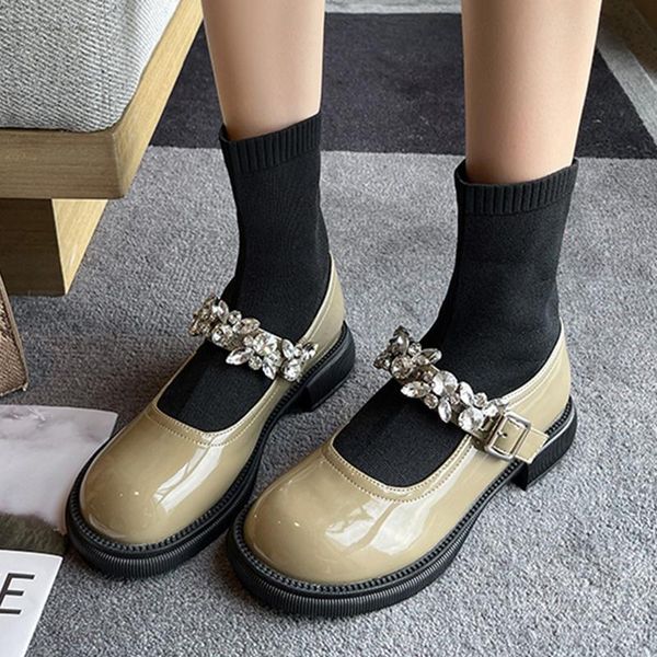 boots crystal strap ankle booyts women knitted warm square heels sock woman 2021 autumn patent leather botas mujer, Black
boots crystal strap ankle booyts women knitted warm square heels sock woman 2021 autumn patent leather botas mujer, Black