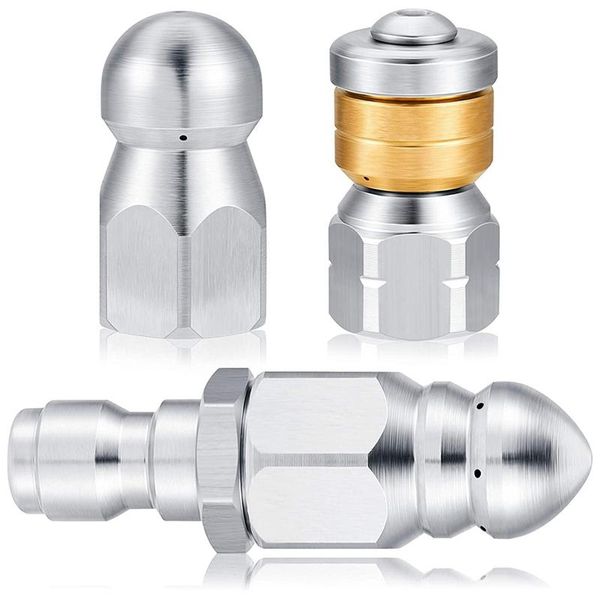 pieces sewer jetter nozzle rotating button nose jetting stainless steel fixed car washer
pieces sewer jetter nozzle rotating button nose jetting stainless steel fixed car washer