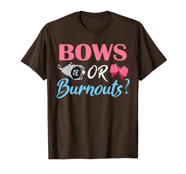 bows or burnouts funny gender reveal baby annoucement gifts t-shirt, White;black
bows or burnouts funny gender reveal baby annoucement gifts t-shirt, White;black