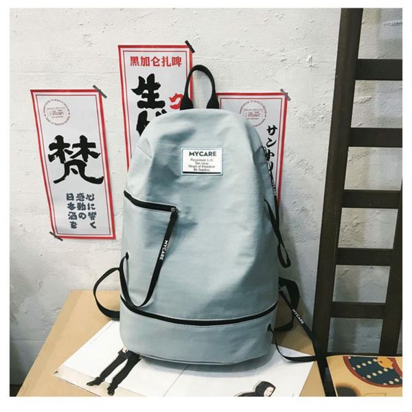 fashion women's backpack large-capacity student schoolbag korean style trendy sports travel waterproof nylon bag
fashion women's backpack large-capacity student schoolbag korean style trendy sports travel waterproof nylon bag