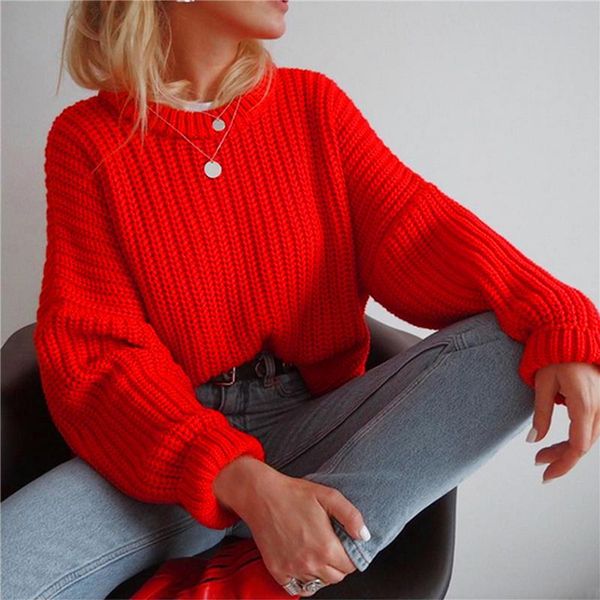 women's sweaters 2021 autumn elegant o-neck women solid sweater loose female knitted casual long sleeve warm pullover jumpers, White;black
women's sweaters 2021 autumn elegant o-neck women solid sweater loose female knitted casual long sleeve warm pullover jumpers, White;black