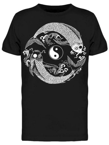 koi fishes forming a circle tee men's -image by shutterstock, White;black
koi fishes forming a circle tee men's -image by shutterstock, White;black