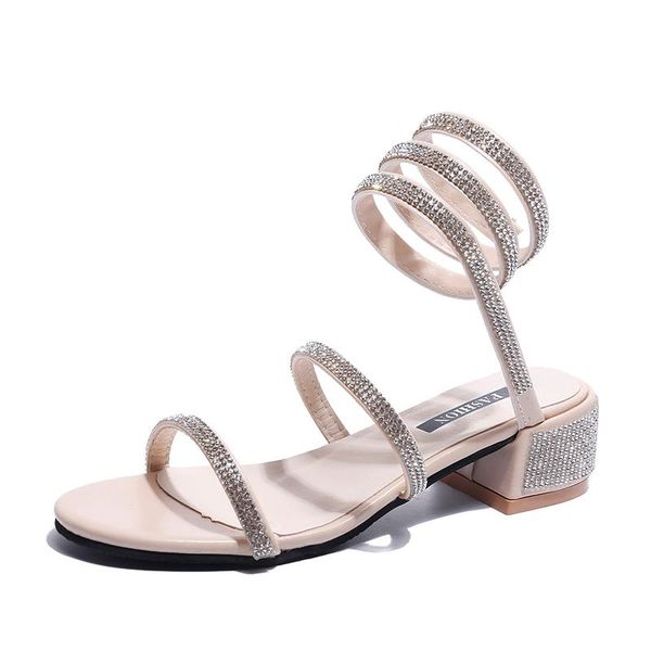 summer women sandals 2021 fashion rhinestone mid heel tied party breathable comfort shopping woman walking casual shoes, Black
summer women sandals 2021 fashion rhinestone mid heel tied party breathable comfort shopping woman walking casual shoes, Black