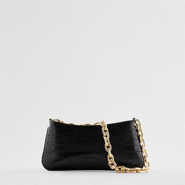 evening bags 2021 spring/summer thick chain crocodile print underarm bag pu leather shoulder ladies luxury handbags
evening bags 2021 spring/summer thick chain crocodile print underarm bag pu leather shoulder ladies luxury handbags