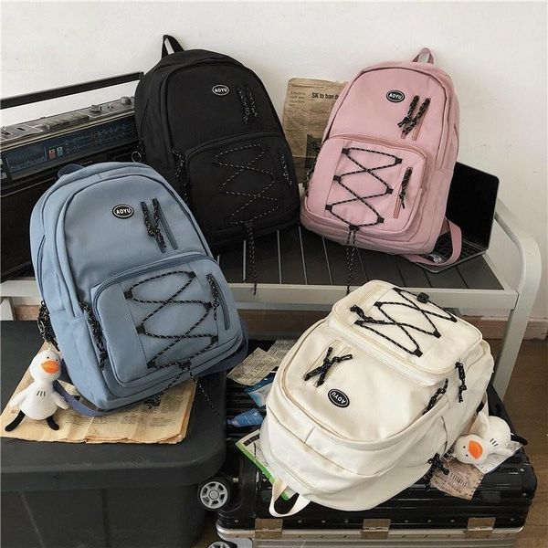 backpack nylon waterproof lapfor women men college student school bags teenager girls boys 2021 book travel backbag
backpack nylon waterproof lapfor women men college student school bags teenager girls boys 2021 book travel backbag