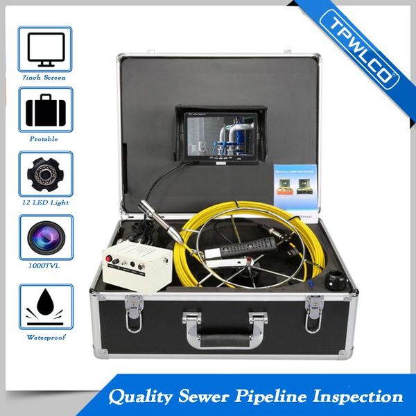 7inch monitor sewer camera with dvr video recorder 23mm lens waterproof pipe drain industrial endoscope inspection ip cameras
7inch monitor sewer camera with dvr video recorder 23mm lens waterproof pipe drain industrial endoscope inspection ip cameras