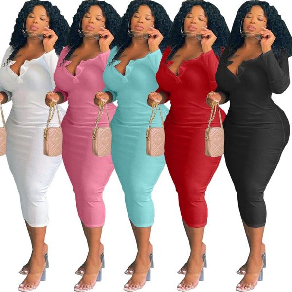 casual dresses chiclover temperament plus size women clothing long sleeve wholesale items buttons bodycon dress streetwear, Black;gray
casual dresses chiclover temperament plus size women clothing long sleeve wholesale items buttons bodycon dress streetwear, Black;gray