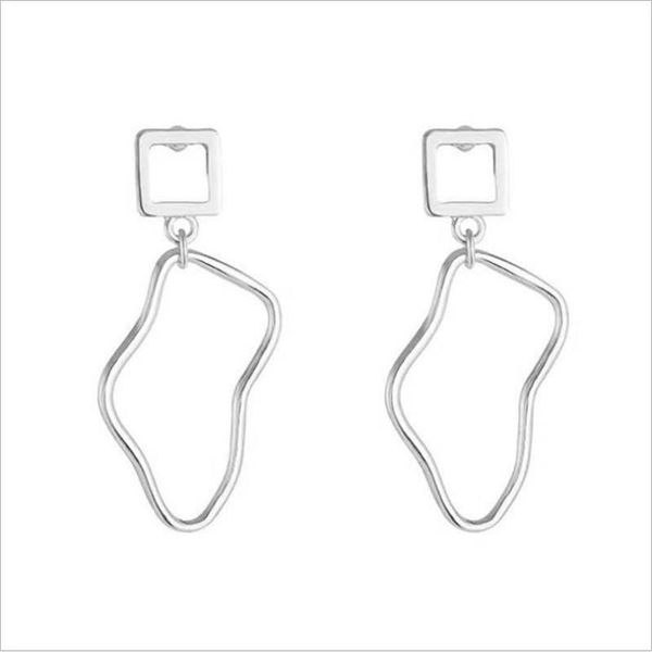 dangle & chandelier fashion irregular geometric drop earrings metal polygonal women's charming party jewelry birthday gift, Silver
dangle & chandelier fashion irregular geometric drop earrings metal polygonal women's charming party jewelry birthday gift, Silver
