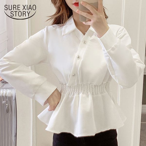 spring womens and blouses white long sleeve shirts for women chiffon blouse button solid v-neck korean 7915 50 210415
spring womens and blouses white long sleeve shirts for women chiffon blouse button solid v-neck korean 7915 50 210415