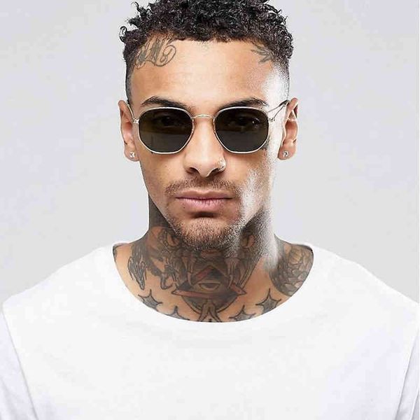 sunglasses men hexagon sun glasses mannen women metal frame fishing glasses gold gray eyewear lentes de sol hombre, White;black
sunglasses men hexagon sun glasses mannen women metal frame fishing glasses gold gray eyewear lentes de sol hombre, White;black