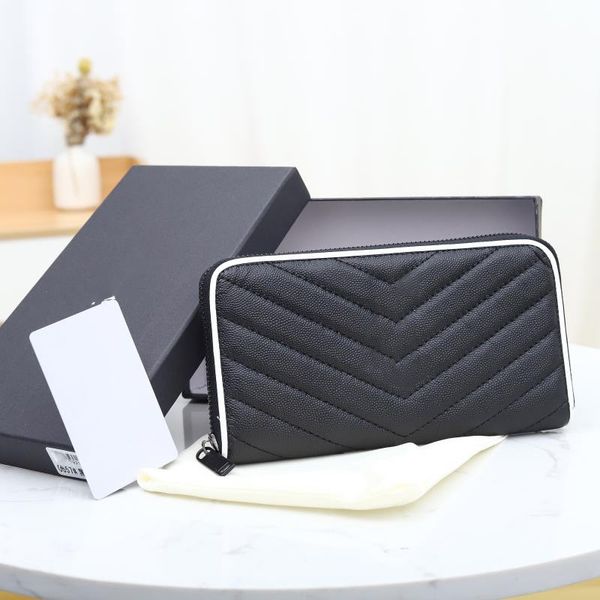 fashion men and women wallet card leather designer famous brand long european and american style matching box size 19-10-2cm, Red;black
fashion men and women wallet card leather designer famous brand long european and american style matching box size 19-10-2cm, Red;black
