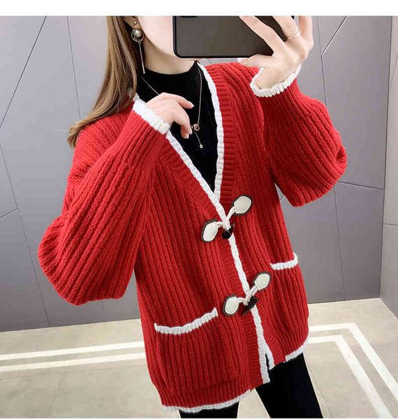 women's jackets striped woman knitted cardigan sweater with button down v loosely long spring mesh outwear female femme coat skqa, Black;brown
women's jackets striped woman knitted cardigan sweater with button down v loosely long spring mesh outwear female femme coat skqa, Black;brown
