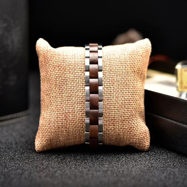 link, chain dodo deer fashion bracelets for man stainless steel male jewelry bracelet ladies women ebony wood in gift box wholesale, Black
link, chain dodo deer fashion bracelets for man stainless steel male jewelry bracelet ladies women ebony wood in gift box wholesale, Black
