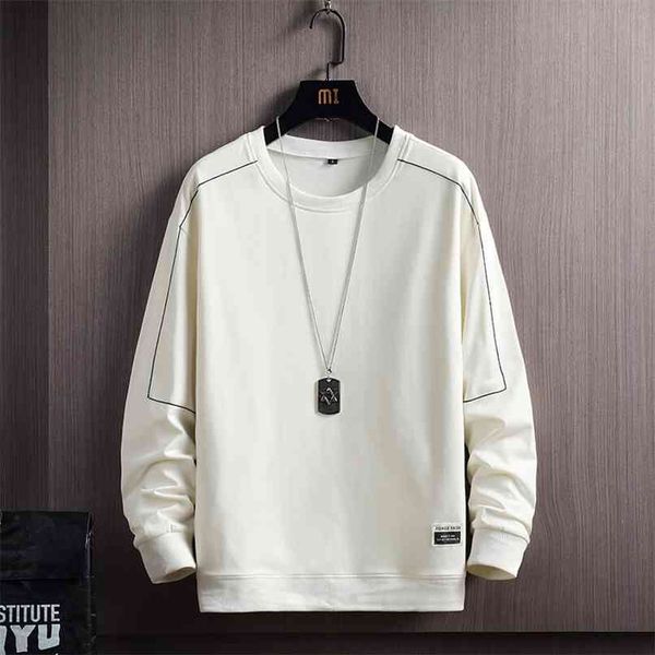 men casual hoodies solid o-neck harajuku sweatshirt men's fleece pullover sweatshirts autumn hip hop streetwear clothing 210813, Black
men casual hoodies solid o-neck harajuku sweatshirt men's fleece pullover sweatshirts autumn hip hop streetwear clothing 210813, Black