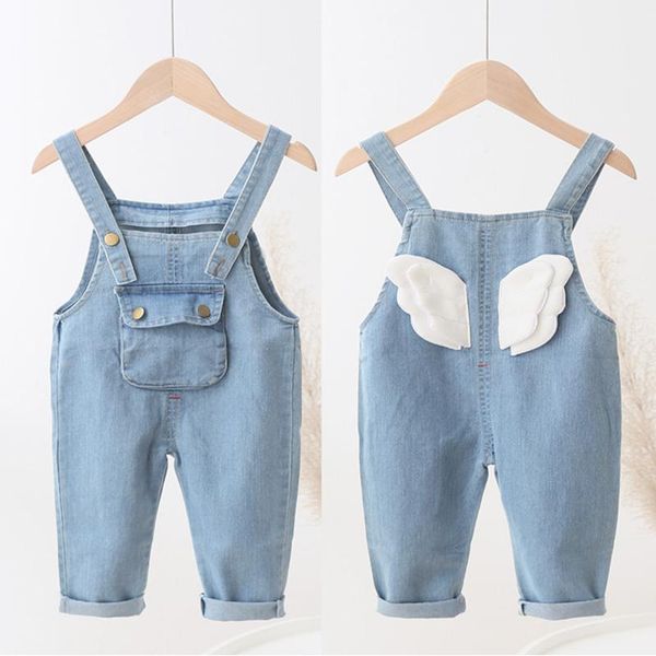 trousers 0-3y born baby clothes cute patchwork wing infant denim rompers toddler boys girls jeans jumpsuit autumn kids pants overalls, Blue
trousers 0-3y born baby clothes cute patchwork wing infant denim rompers toddler boys girls jeans jumpsuit autumn kids pants overalls, Blue