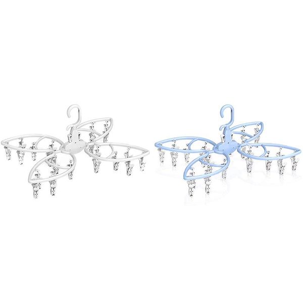 foldable laundry drying rack, baby clothes clip hangers with 26 clips, butterfly shape plastic & racks
foldable laundry drying rack, baby clothes clip hangers with 26 clips, butterfly shape plastic & racks