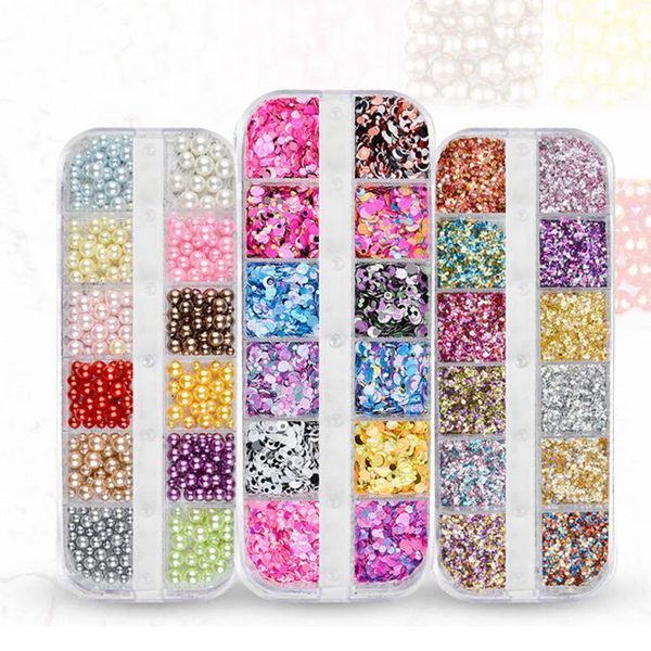 nail art decorations 1 box sequins colorful pearls mix beads rhinestones arrive ongles decoration nails accessoires1, Silver;gold
nail art decorations 1 box sequins colorful pearls mix beads rhinestones arrive ongles decoration nails accessoires1, Silver;gold