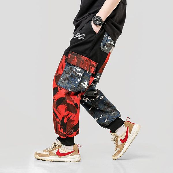fashion men's pants casual color block cotton male beam foot trousers autumn arrival cargo tool m-5xl, Black
fashion men's pants casual color block cotton male beam foot trousers autumn arrival cargo tool m-5xl, Black