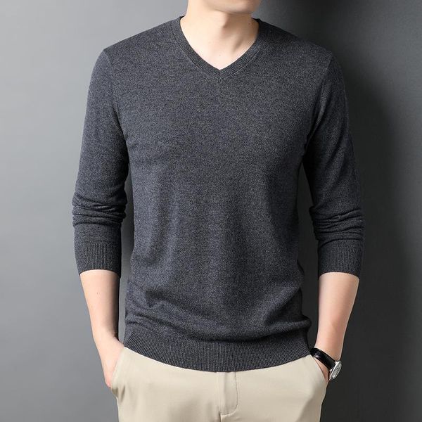 men's sweaters autumn winter man warm pure 100% wool sweater casual male v-neck solid color cashmere jumper soft knitwear long sleeved, White;black
men's sweaters autumn winter man warm pure 100% wool sweater casual male v-neck solid color cashmere jumper soft knitwear long sleeved, White;black