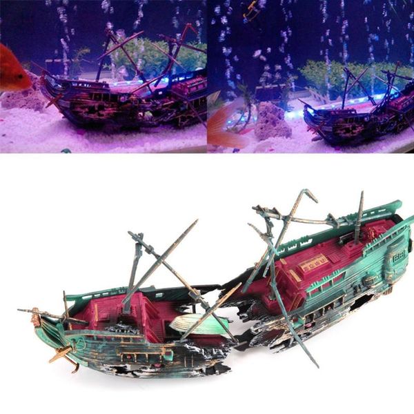 aquarium landscaping decoration air split sunken ship aerated pneumatic toy fish tank bubble effect accessories decorations
aquarium landscaping decoration air split sunken ship aerated pneumatic toy fish tank bubble effect accessories decorations
