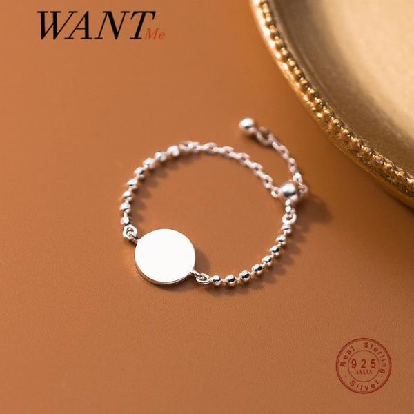 cluster rings wantme real 925 sterling silver minimalist bohemia disc bead adjustable ring for women men chic cuban gothic chain party jewel, Golden;silver
cluster rings wantme real 925 sterling silver minimalist bohemia disc bead adjustable ring for women men chic cuban gothic chain party jewel, Golden;silver