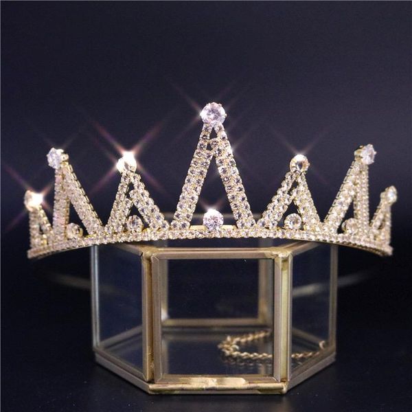 hair clips & barrettes baroque luxury zircon crystal crown wedding fashion headdress for bride handmade accessories jewelry, Golden;silver
hair clips & barrettes baroque luxury zircon crystal crown wedding fashion headdress for bride handmade accessories jewelry, Golden;silver