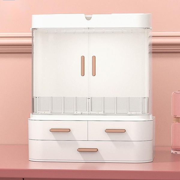 makeup organizer box,cosmetic with led light mirror,jewelry holder+lipstick storage box, arrival boxes & bins
makeup organizer box,cosmetic with led light mirror,jewelry holder+lipstick storage box, arrival boxes & bins