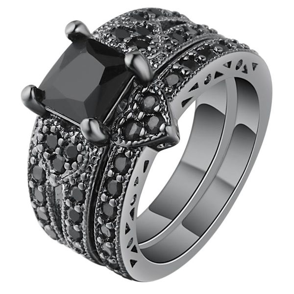 wedding rings black gold color sets 2 pcs luxury square zircon for woment engagement jewelry, Slivery;golden
wedding rings black gold color sets 2 pcs luxury square zircon for woment engagement jewelry, Slivery;golden