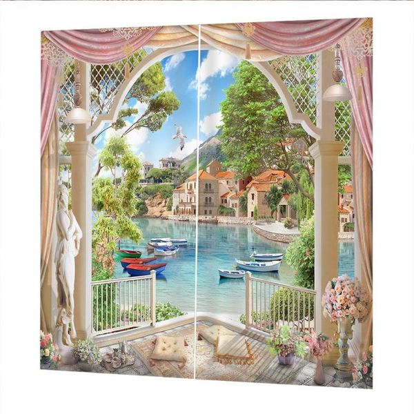 curtain & drapes el home universal waterproof polyester decorative printing for living room bedroom (lakeside th
curtain & drapes el home universal waterproof polyester decorative printing for living room bedroom (lakeside th