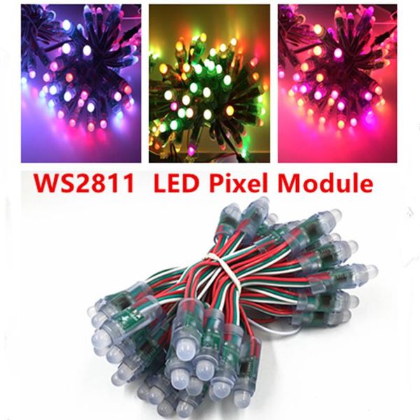 50leds/lot 5v 12mm ws2811 2811 ic full color led module light input ip68 waterproof rgb digital pixel string modules
50leds/lot 5v 12mm ws2811 2811 ic full color led module light input ip68 waterproof rgb digital pixel string modules