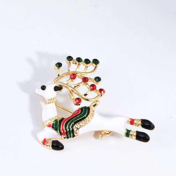 jewelry christmas gift fashion painting oil deer inlaid with diamond sika deer brooch, Gray
jewelry christmas gift fashion painting oil deer inlaid with diamond sika deer brooch, Gray