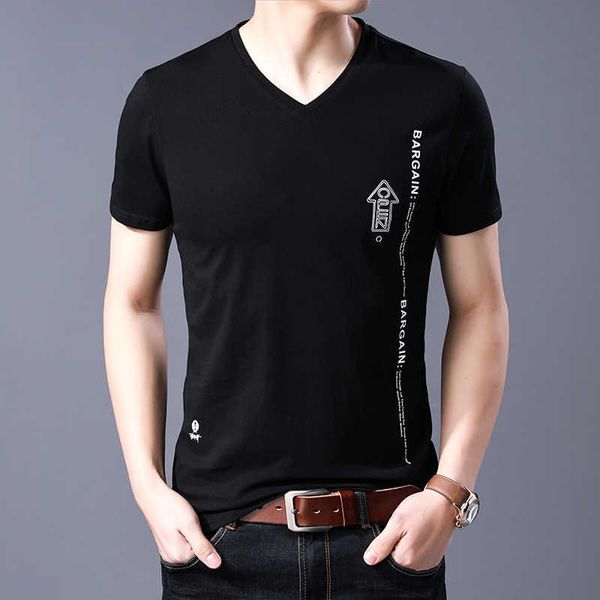 fashion brand t shirts mens v neck pattern summer street style trends cotton short sleeve tshirts men clothing 210623, White;black
fashion brand t shirts mens v neck pattern summer street style trends cotton short sleeve tshirts men clothing 210623, White;black