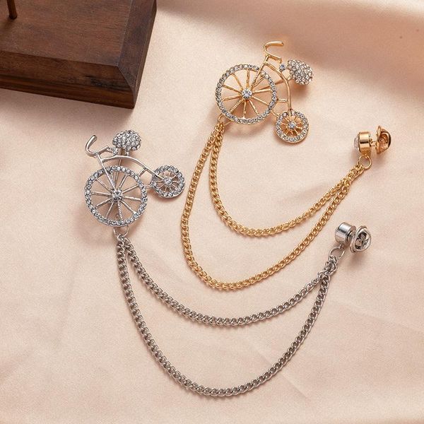 pins, brooches 2021 fashion creative bicycle brooch alloy inlaid rhinestone buckle pin personality coat corsage clothing jewelry for women, Gray
pins, brooches 2021 fashion creative bicycle brooch alloy inlaid rhinestone buckle pin personality coat corsage clothing jewelry for women, Gray