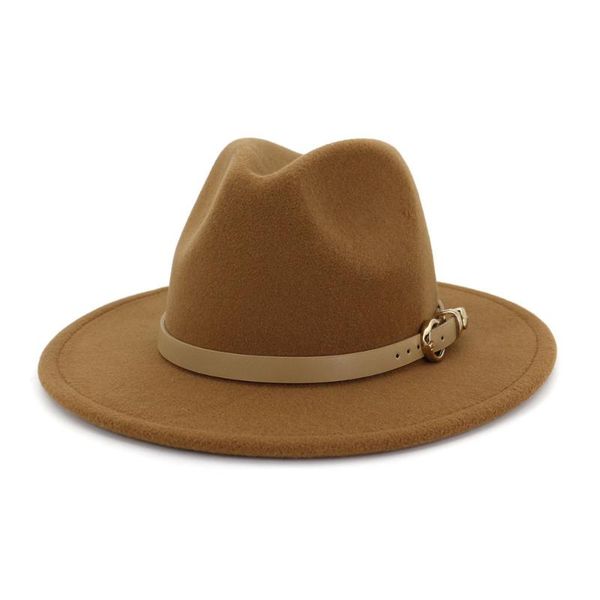 wide brim hats simple fedora hat autumn and winter woolen belt strip jazz panama head circumference 59-60cm big, Blue;gray
wide brim hats simple fedora hat autumn and winter woolen belt strip jazz panama head circumference 59-60cm big, Blue;gray